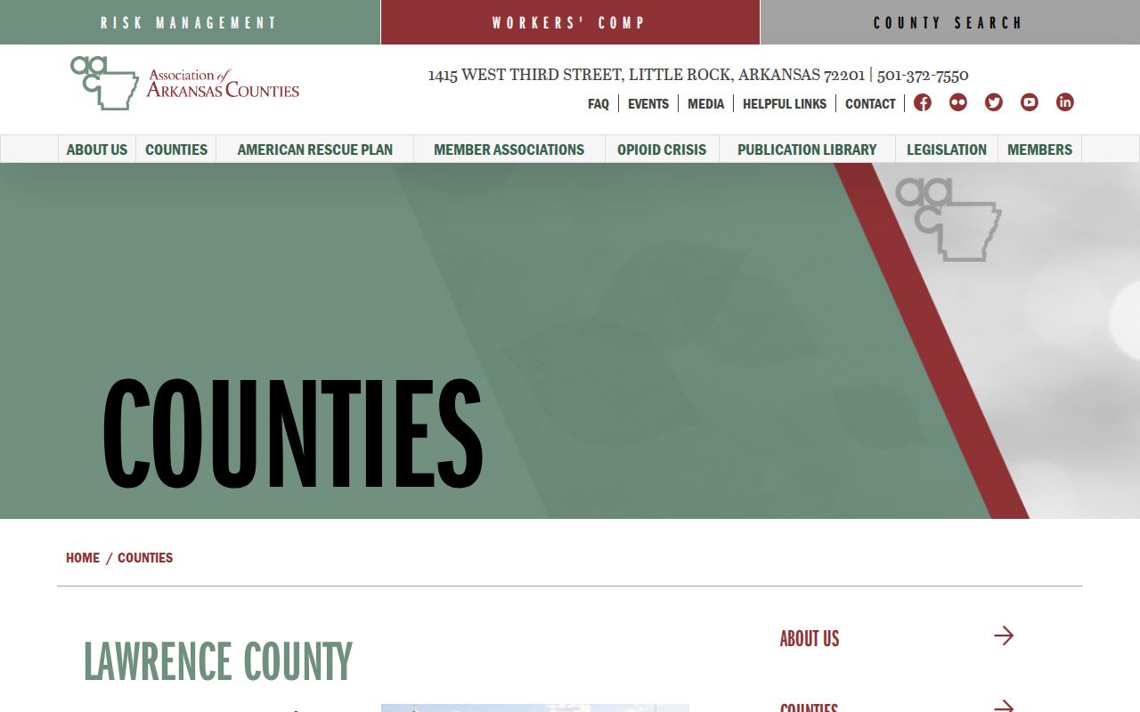 Hoxie court records and Lawrence County office routing
