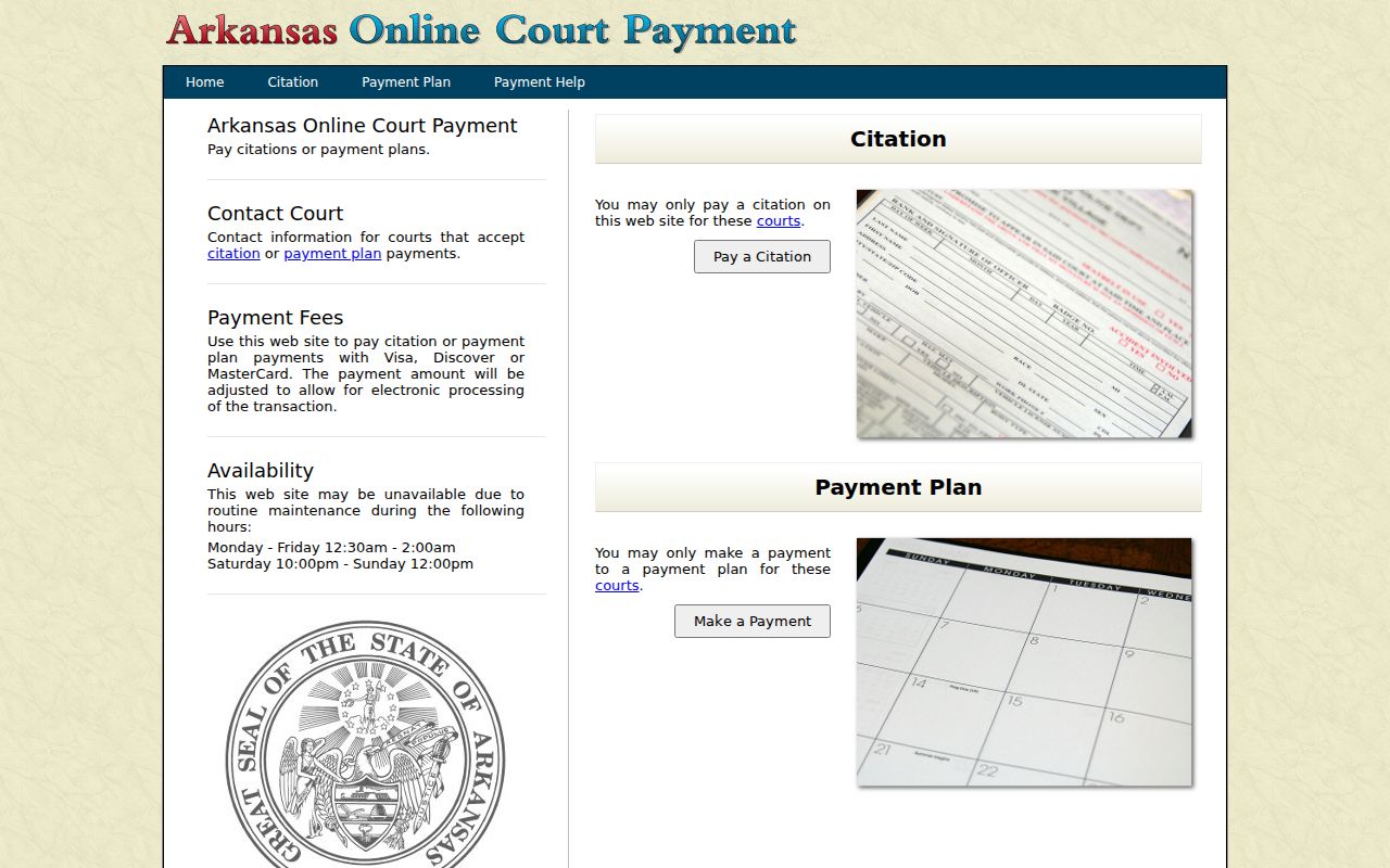 Lawrence County traffic court records and Arkansas online court payment