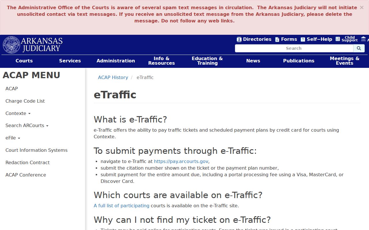 Lawrence County traffic court records and Arkansas eTraffic information